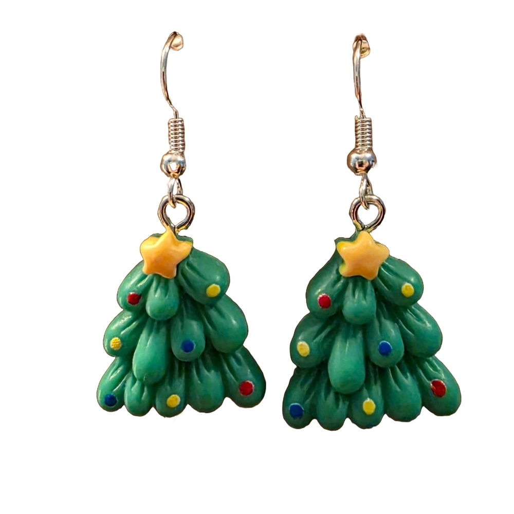 Christmas Tree Earrings